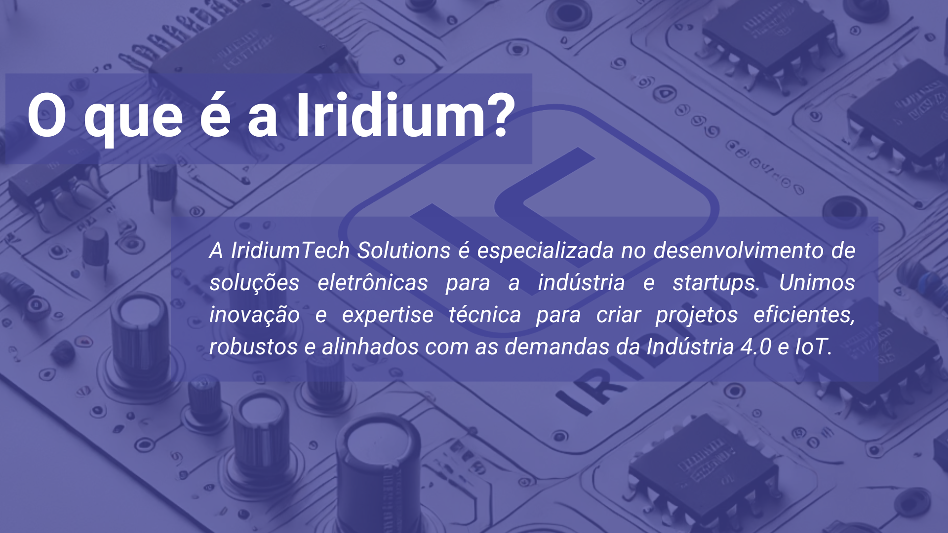 Conheça a Iridium